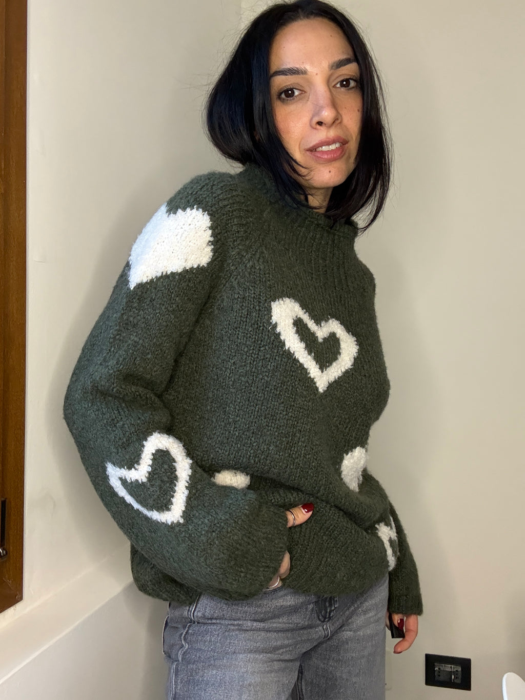 Maglione Regina di cuori