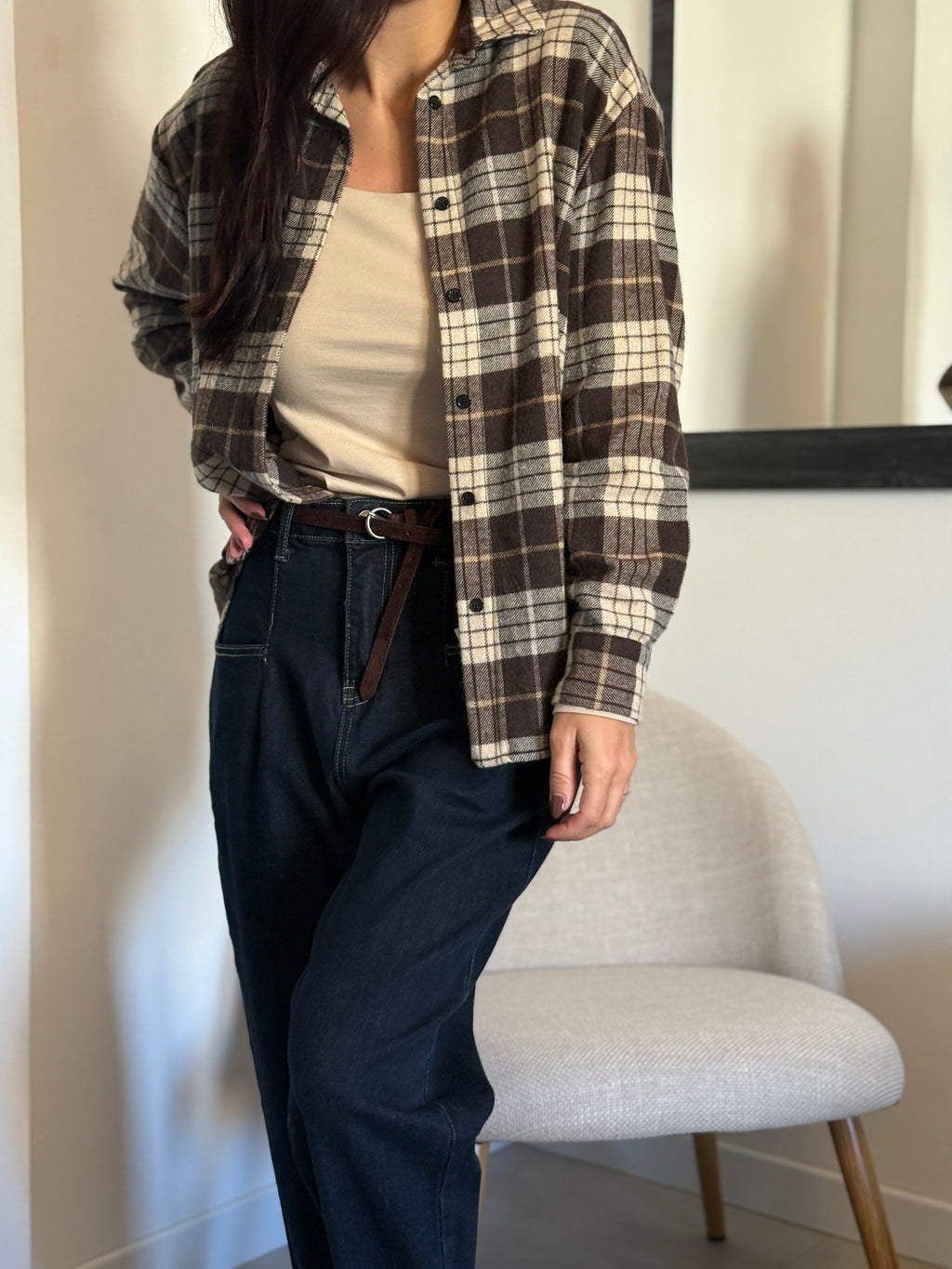Camicia tartan