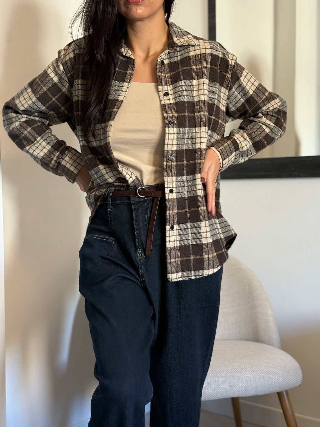 Camicia tartan