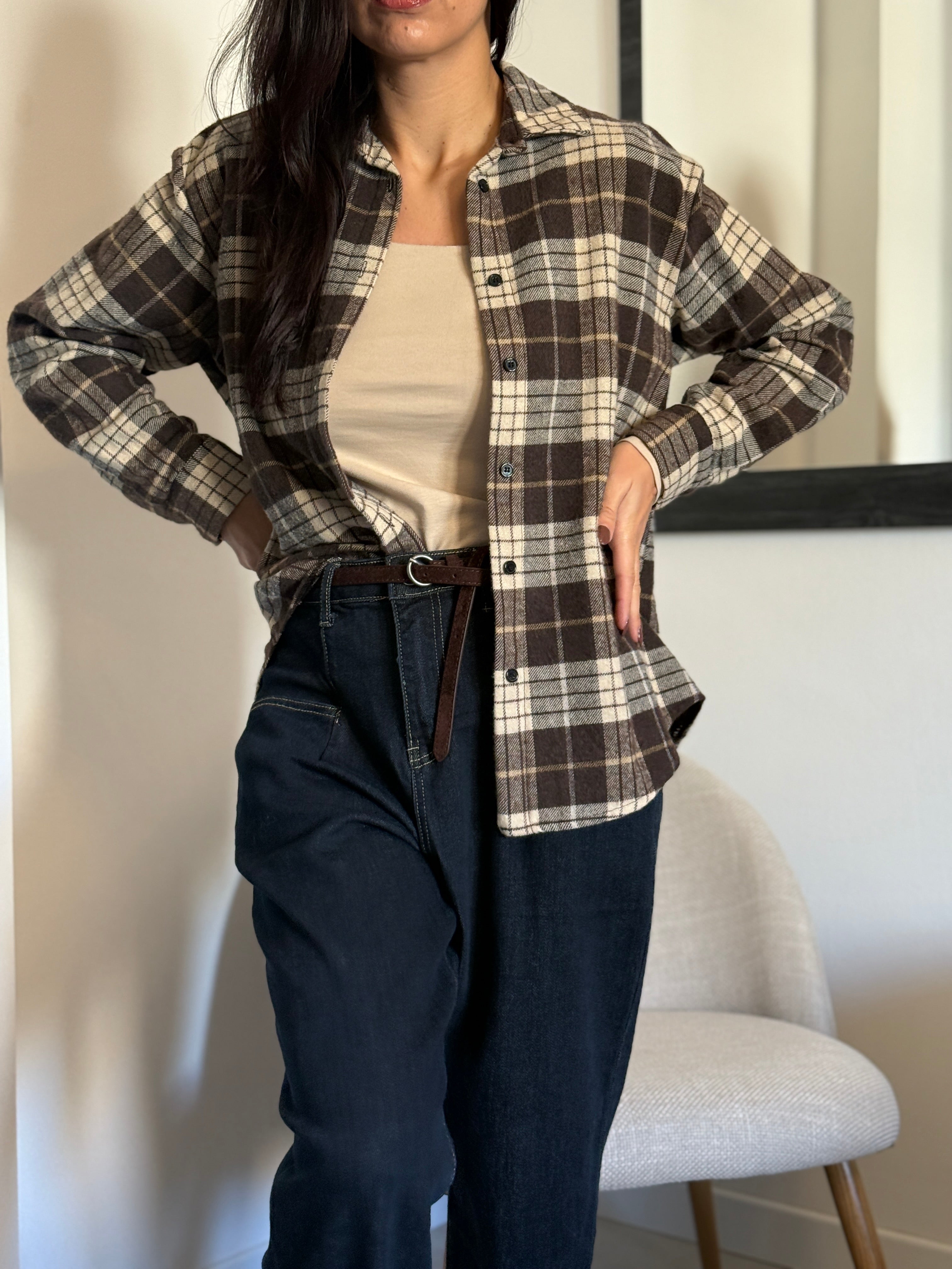 Camicia tartan