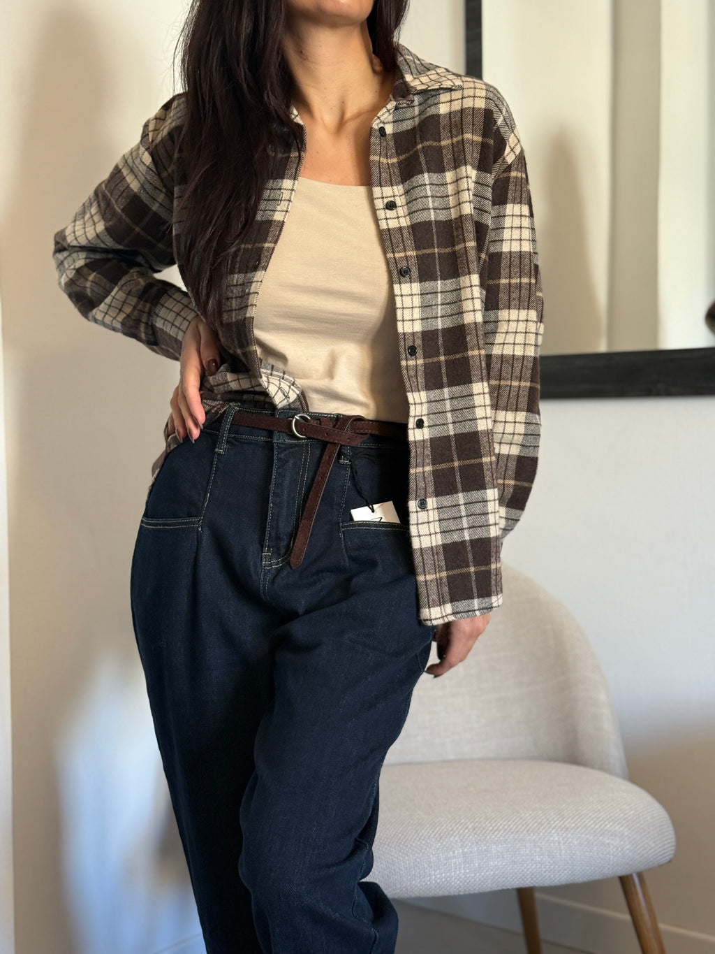 Camicia tartan
