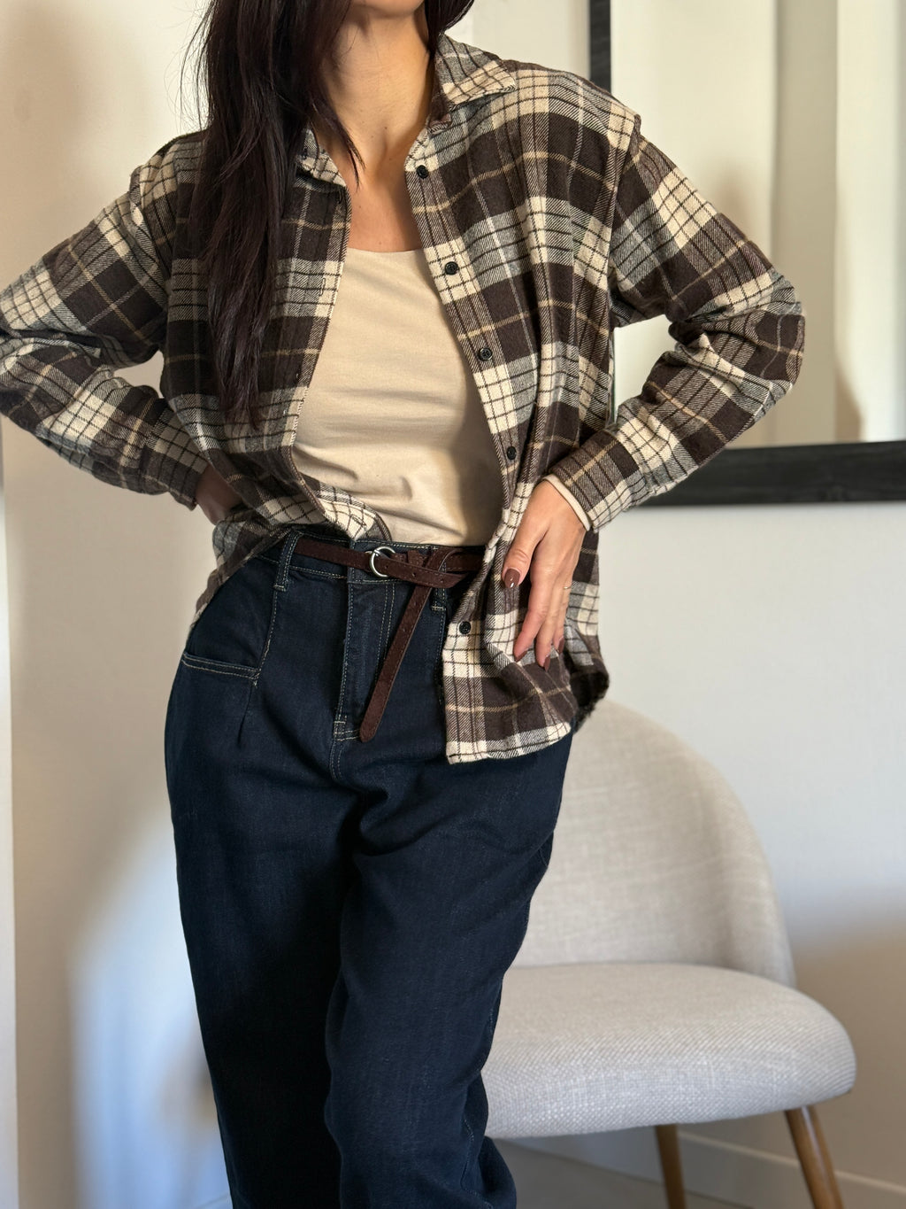 Camicia tartan