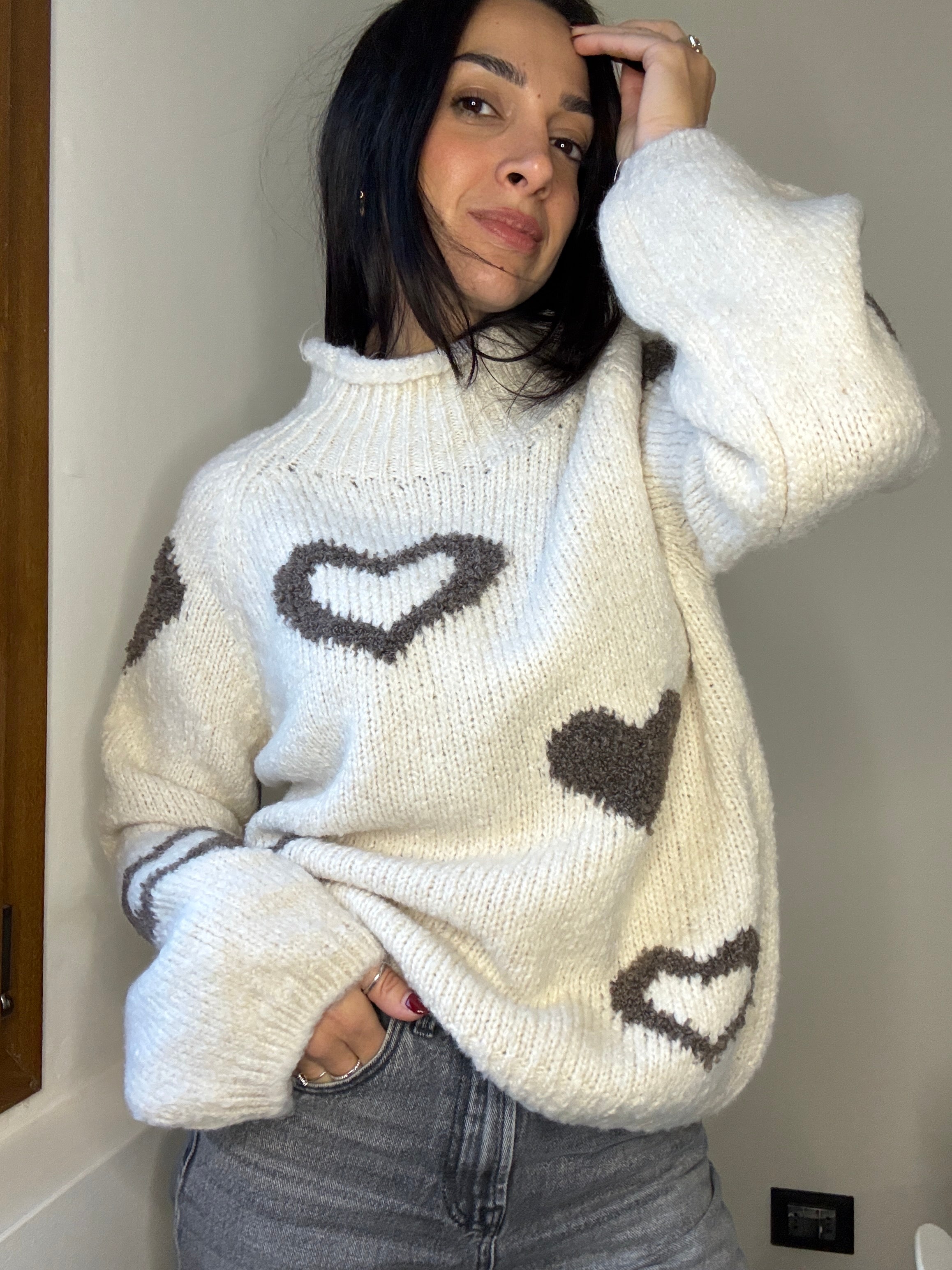 Maglione Regina di cuori