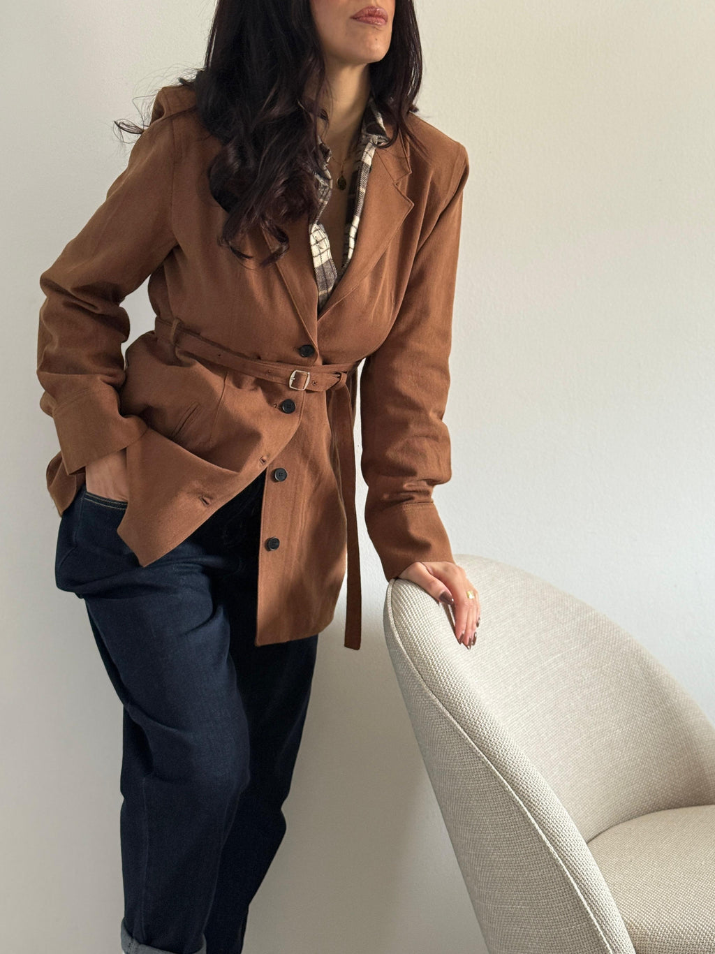 Blazer camel Lumina