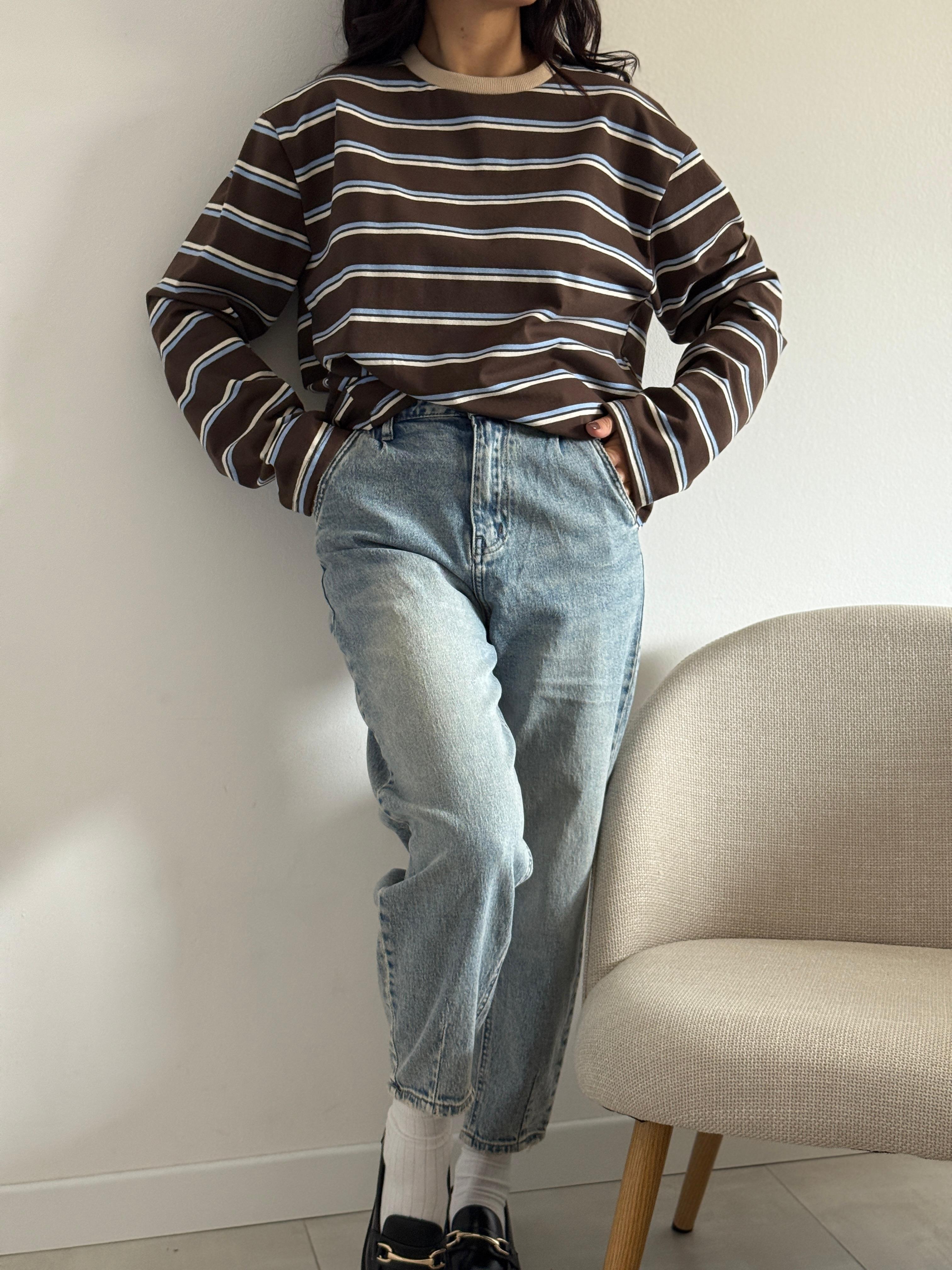 Jeans baggy chiaro