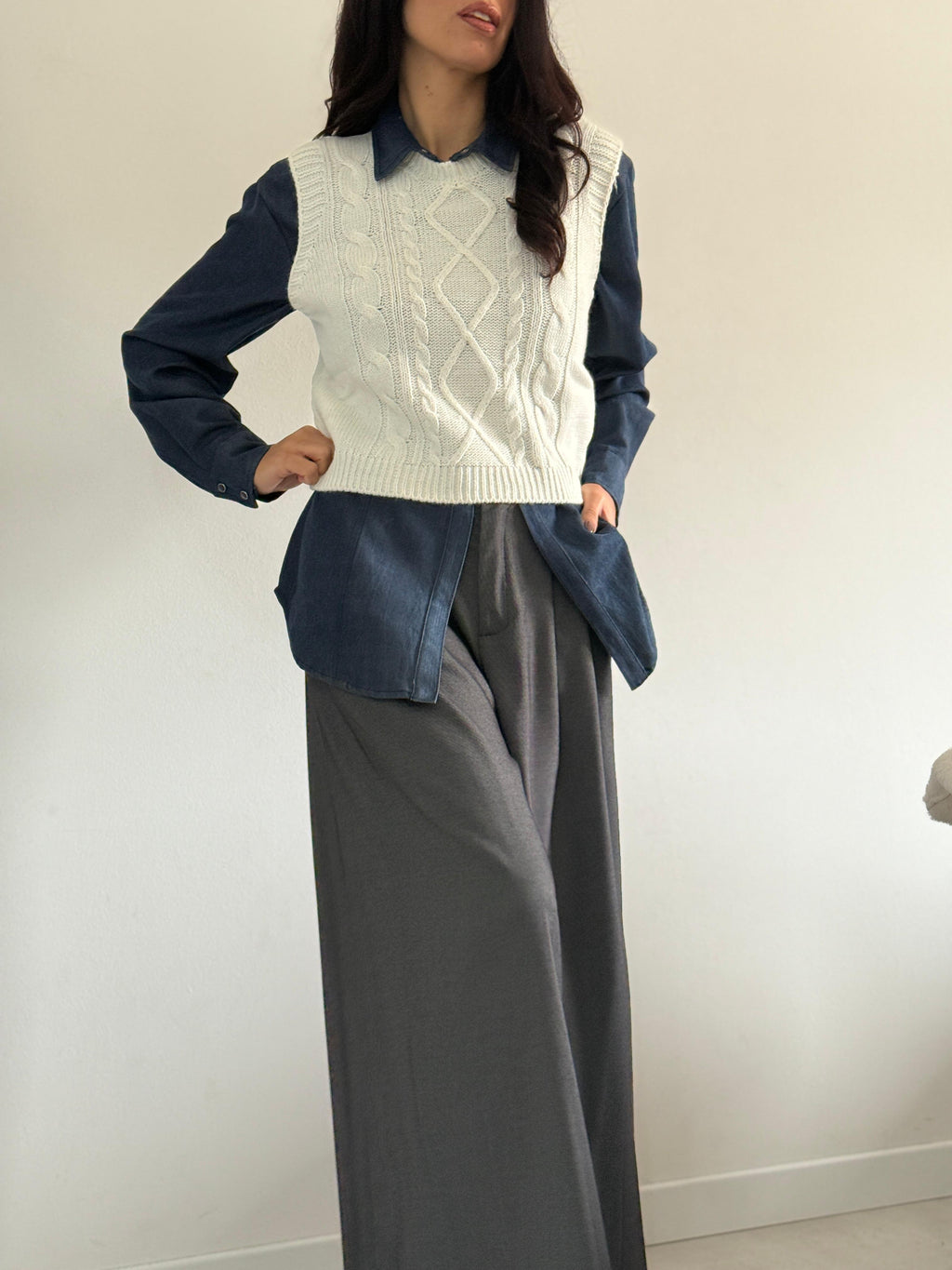 Camicia jeans Lumina
